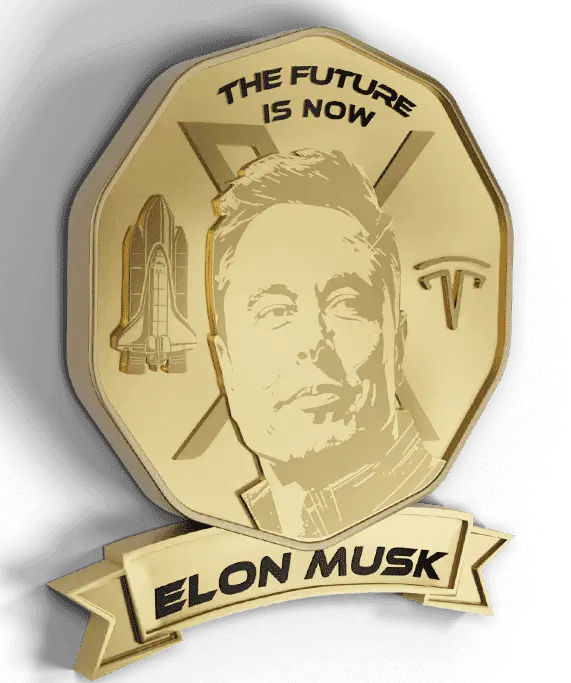 elon musk badge buy